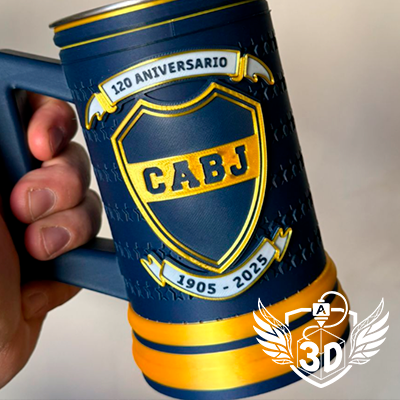 Chop Boca Juniors de 500 cc