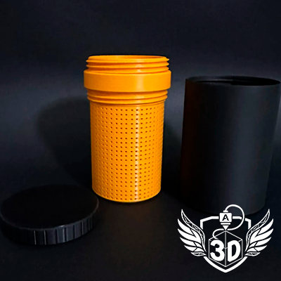 Despolvillador de yerba impreso en 3D